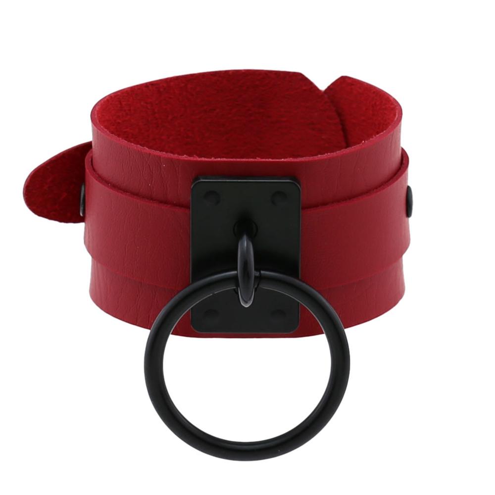 O-Ring Leather Cuffs - Grlfriend Club