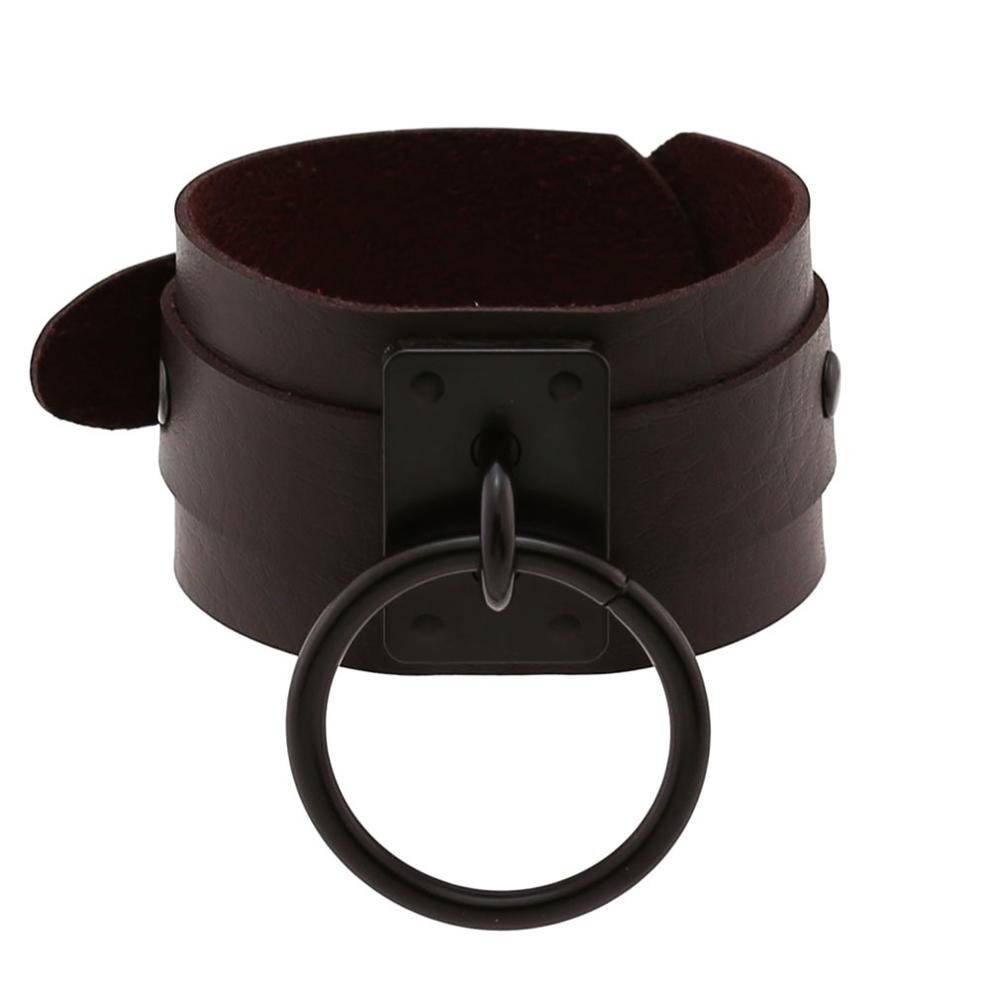 O-Ring Leather Cuffs - Grlfriend Club