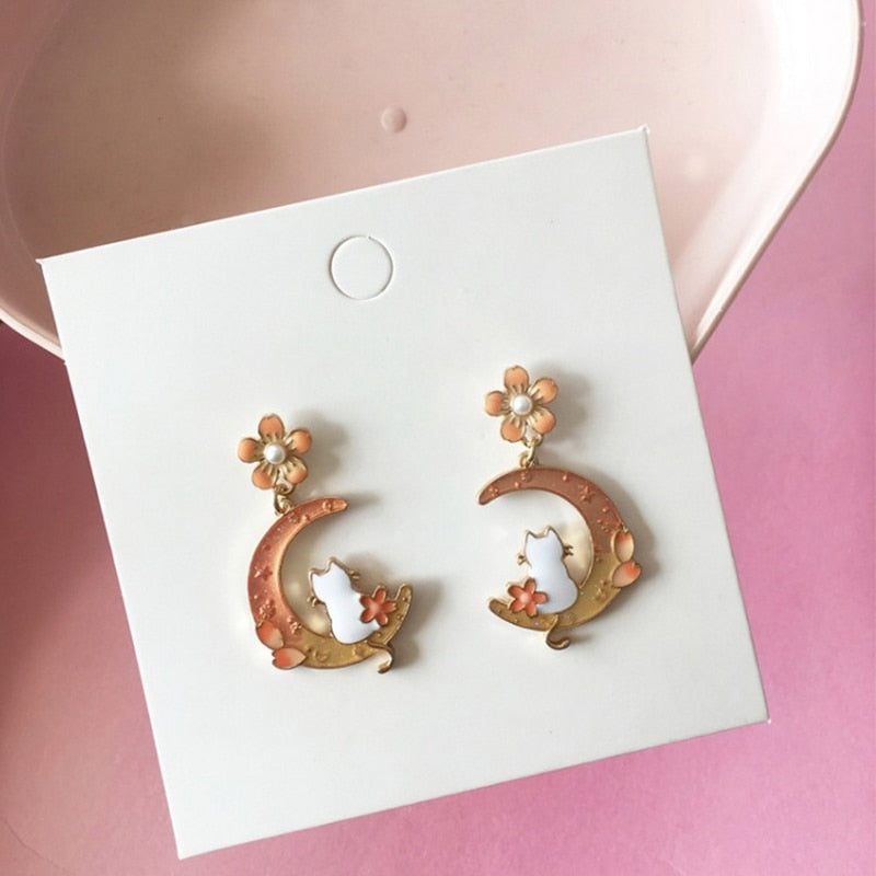 Elemental Animal Earrings - Grlfriend Club