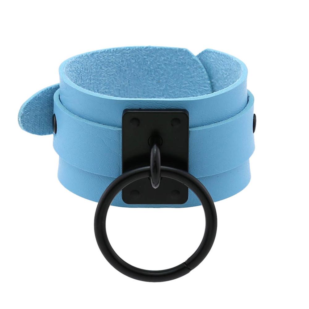 O-Ring Leather Cuffs - Grlfriend Club