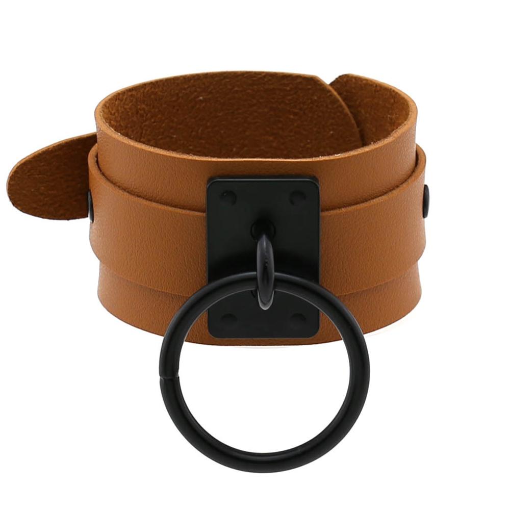 O-Ring Leather Cuffs - Grlfriend Club