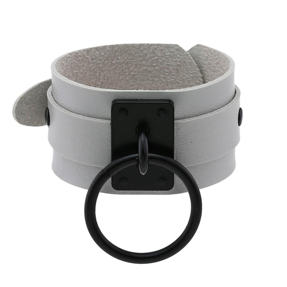 O-Ring Leather Cuffs - Grlfriend Club