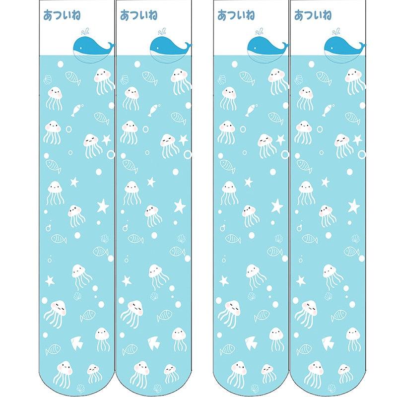 Kawaii Cartoon Stockings - Grlfriend Club