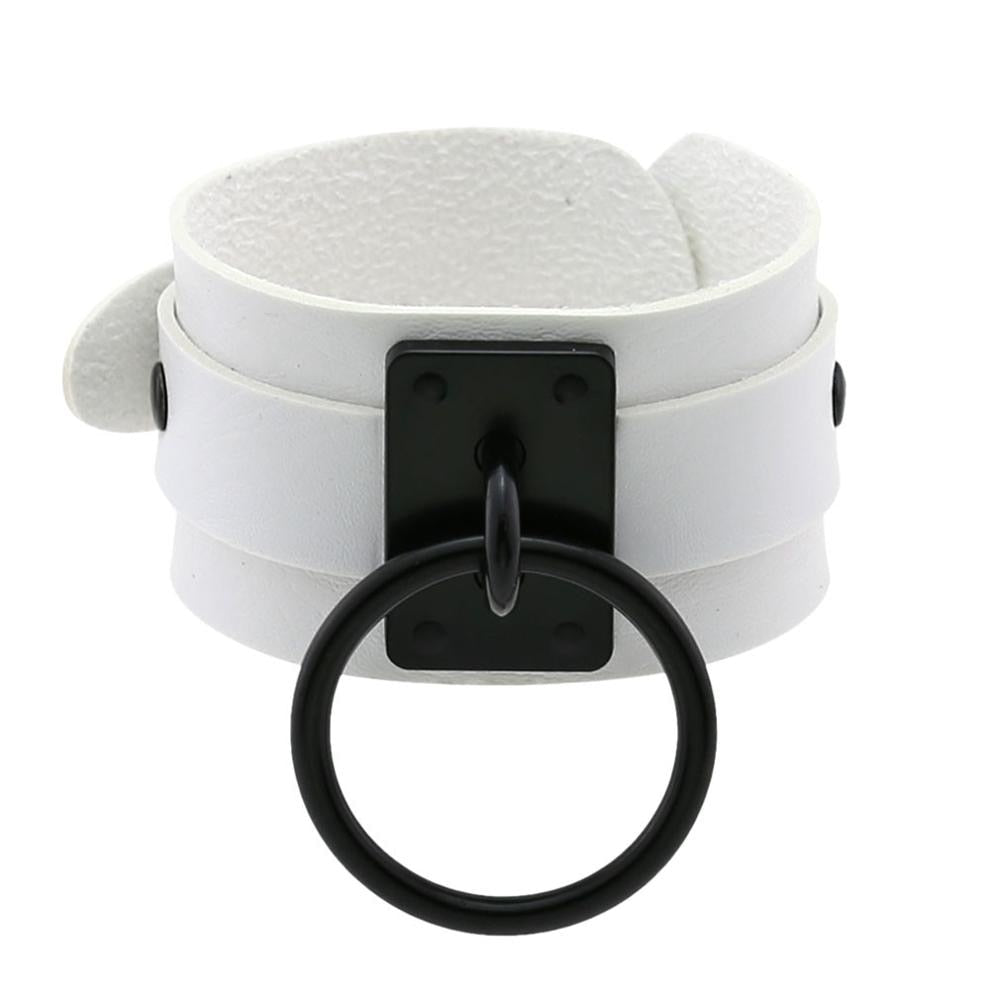 O-Ring Leather Cuffs - Grlfriend Club