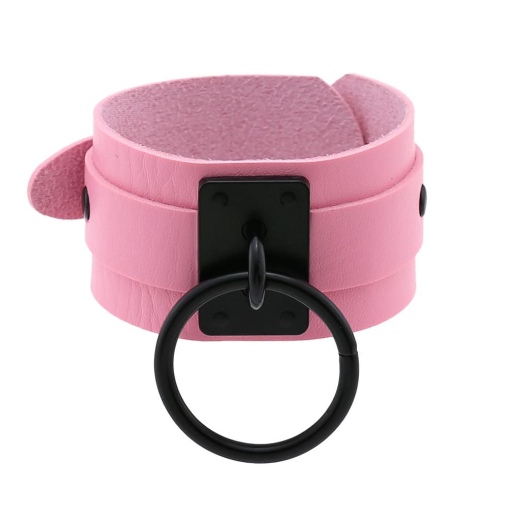 O-Ring Leather Cuffs - Grlfriend Club