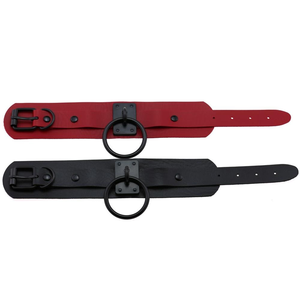 O-Ring Leather Cuffs - Grlfriend Club