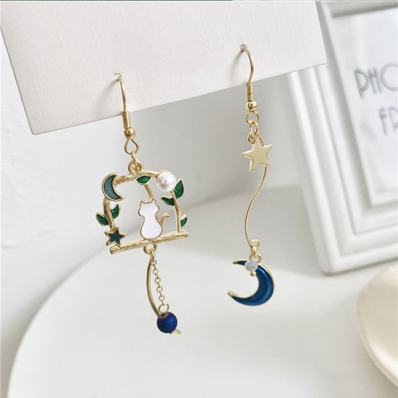 Elemental Animal Earrings - Grlfriend Club