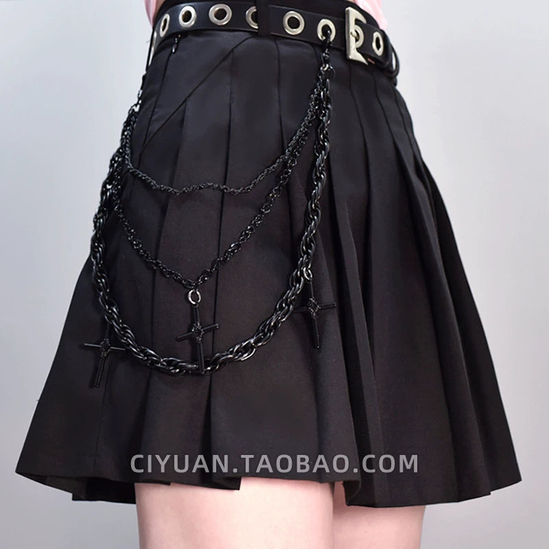 Original Lolita Gothic Cross Sub-Culture Waist Chain