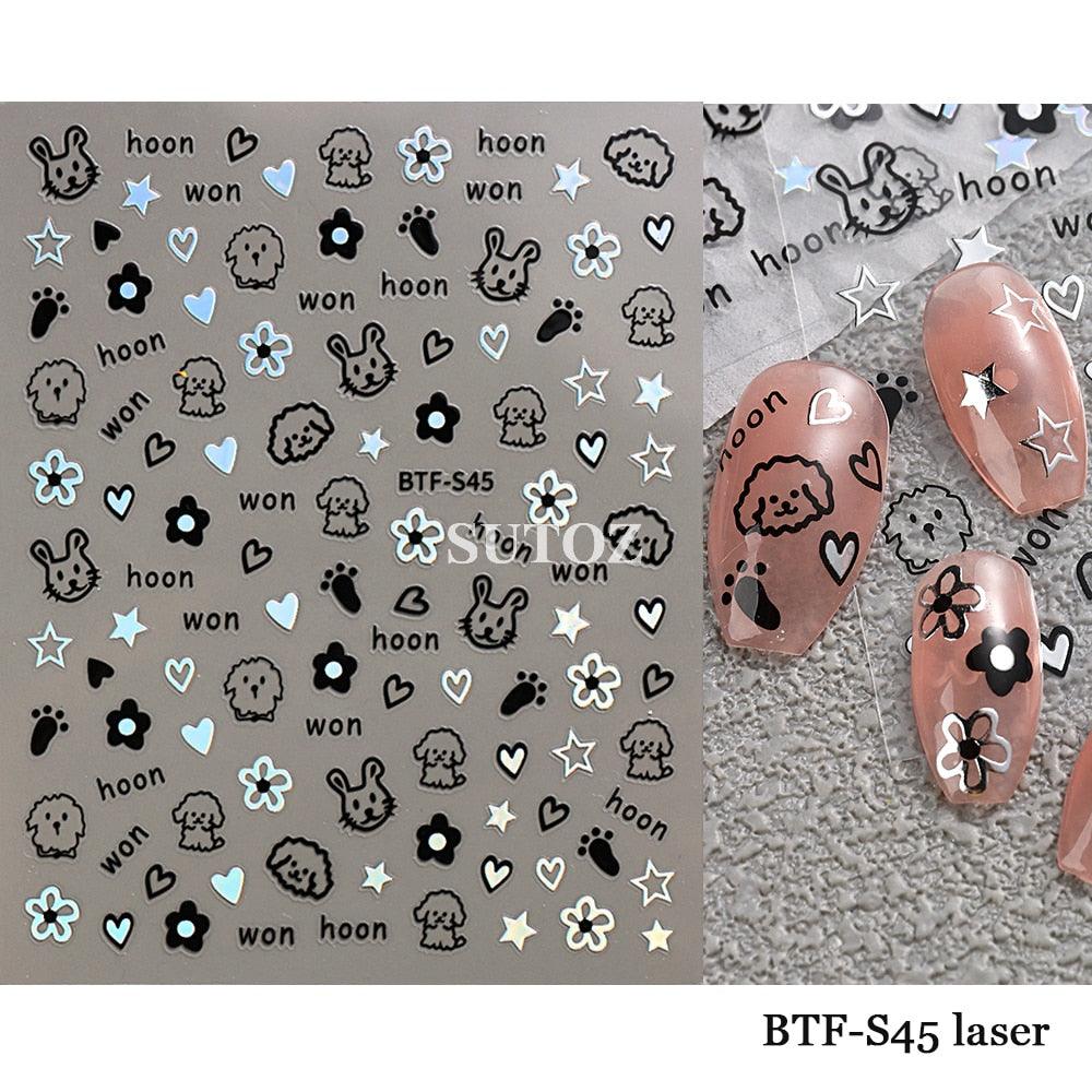 Kawaii Nail Decals - Grlfriend Club