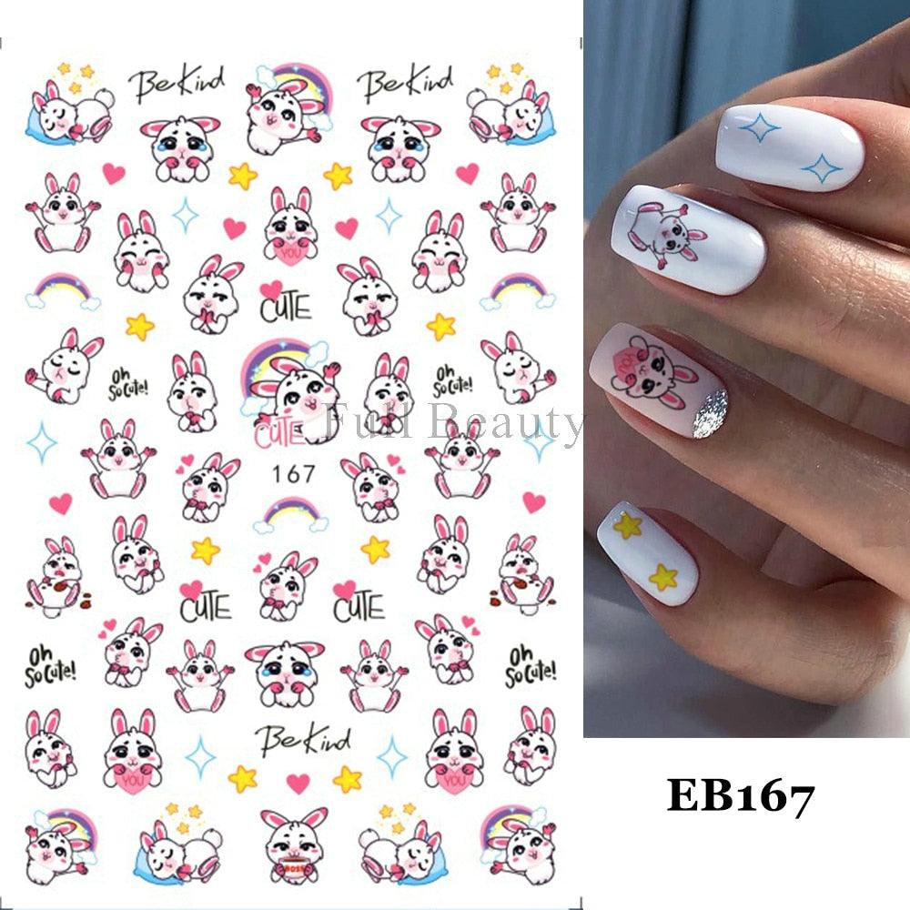 Kawaii Nail Decals - Grlfriend Club