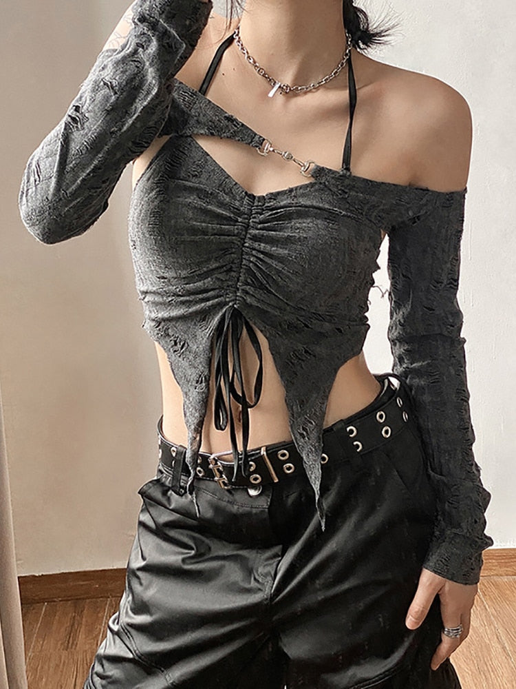 Strappy Buckle Top - Grlfriend Club