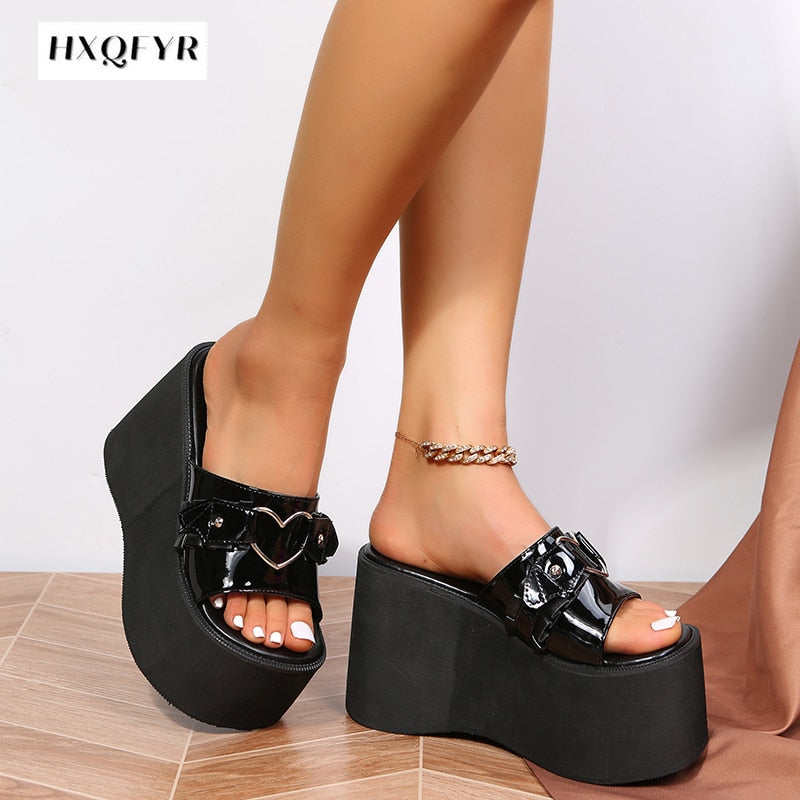 Gothic Platform Sandals - Grlfriend Club