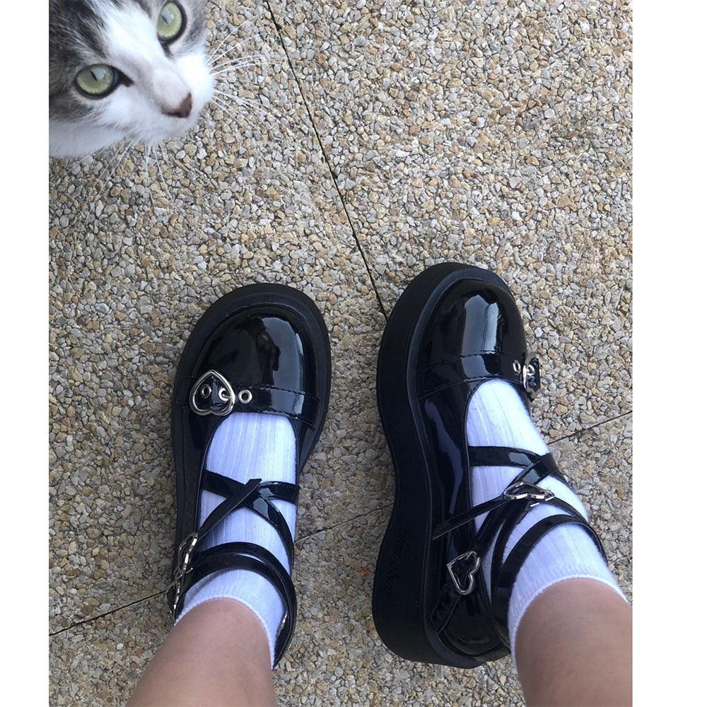 Platform Mary Janes - Grlfriend Club