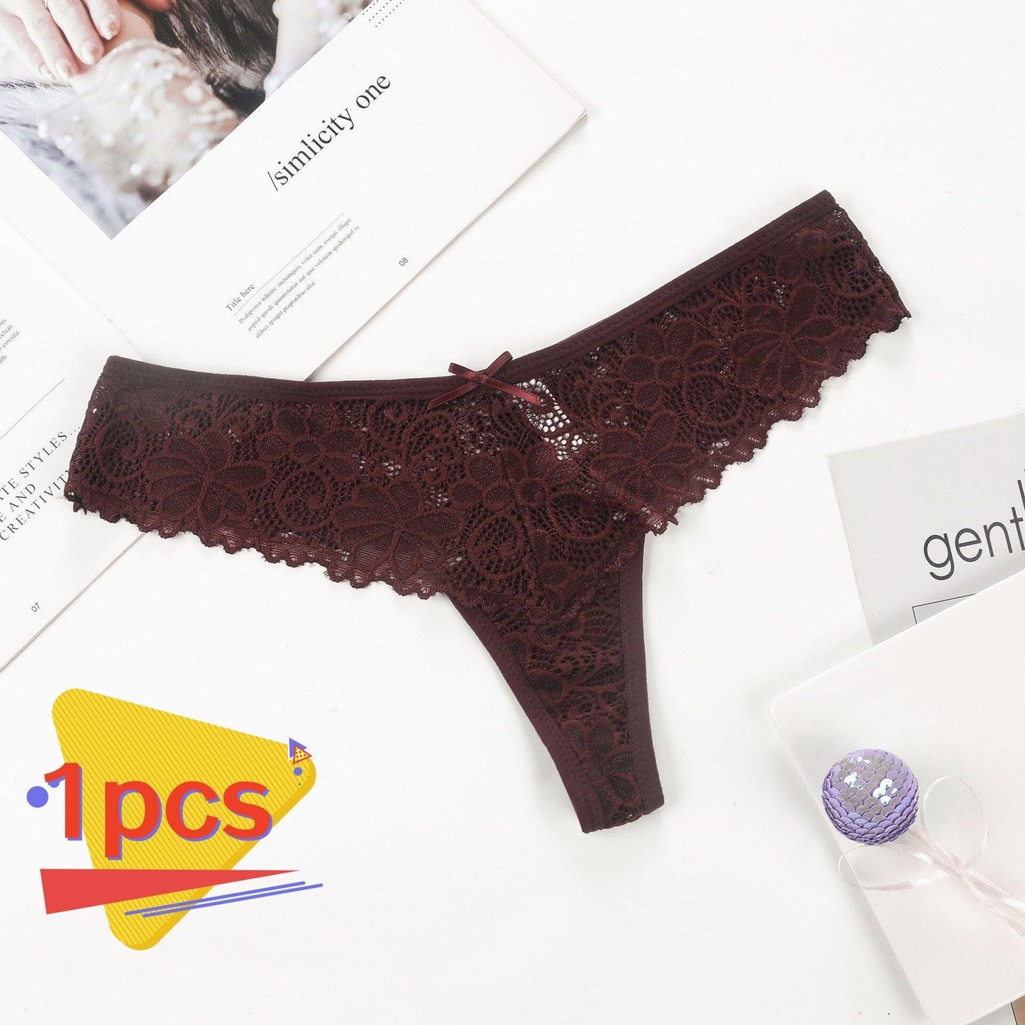 Low-Rise Lace Panties - Grlfriend Club