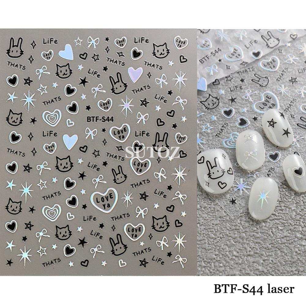 Kawaii Nail Decals - Grlfriend Club