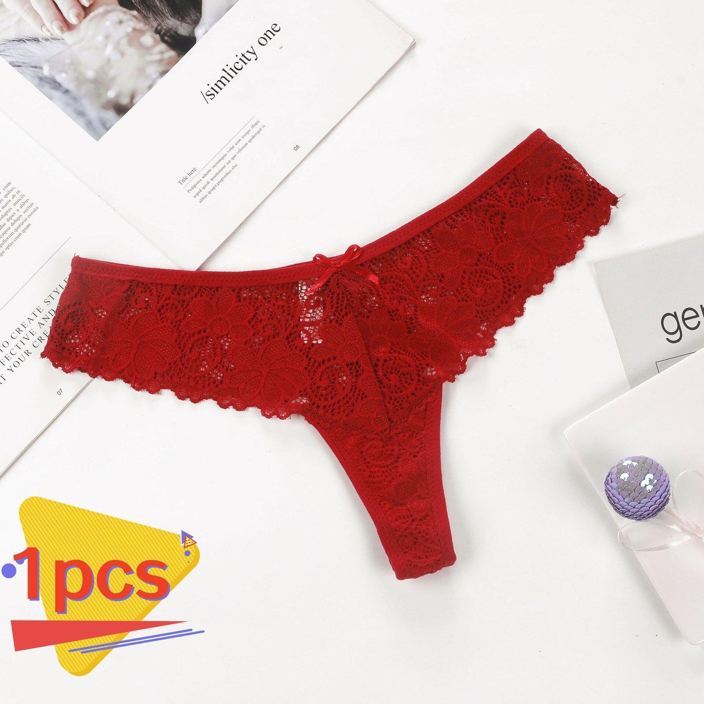 Low-Rise Lace Panties - Grlfriend Club