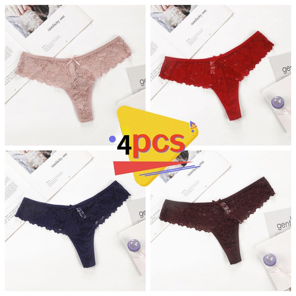 Low-Rise Lace Panties - Grlfriend Club