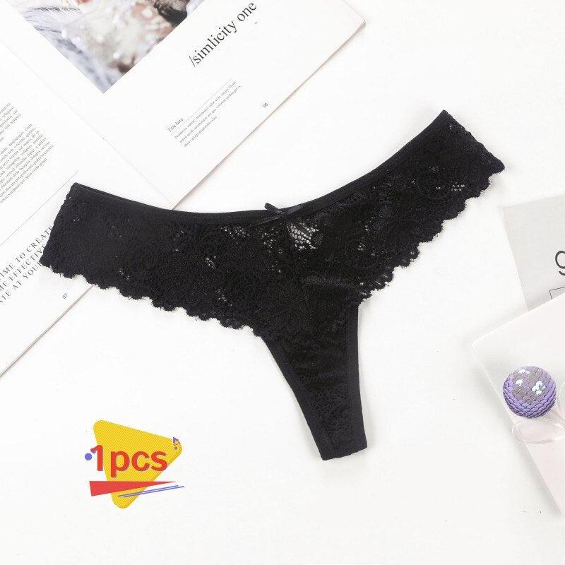 Low-Rise Lace Panties - Grlfriend Club