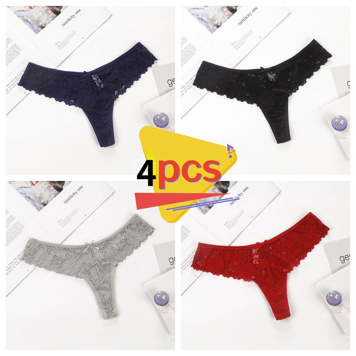 Low-Rise Lace Panties - Grlfriend Club