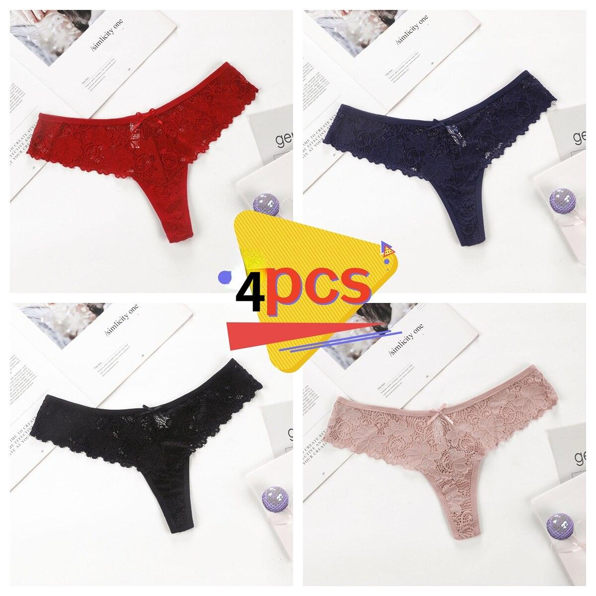 Low-Rise Lace Panties - Grlfriend Club