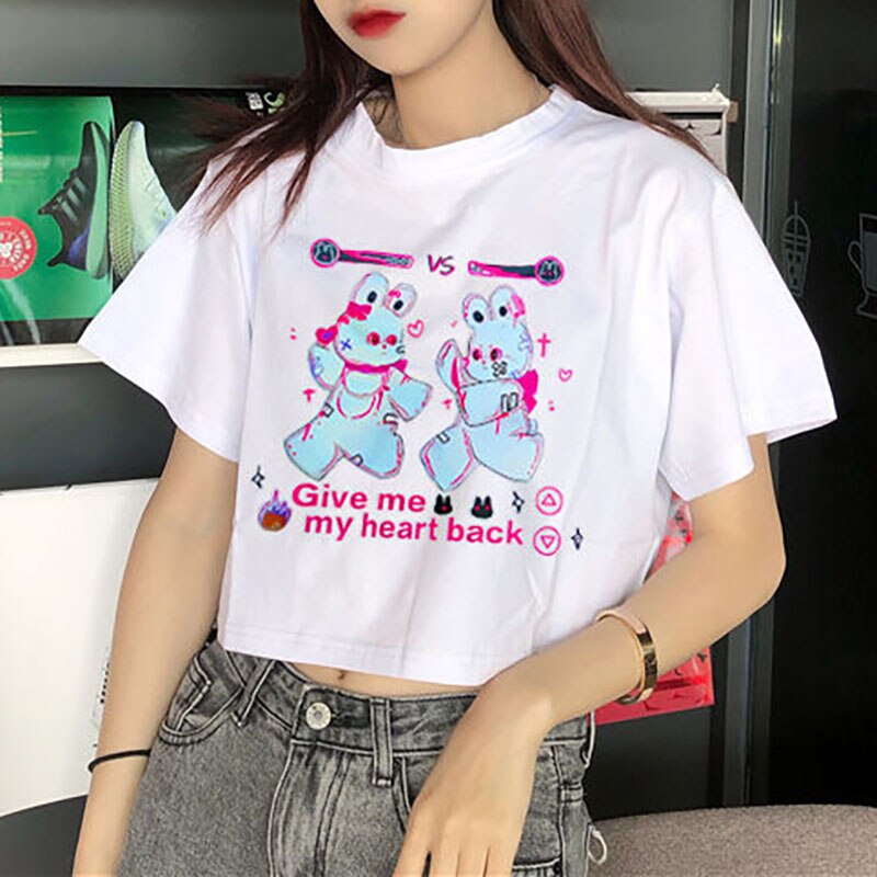 Rabbit Attack Graphic Shirt - Grlfriend Club