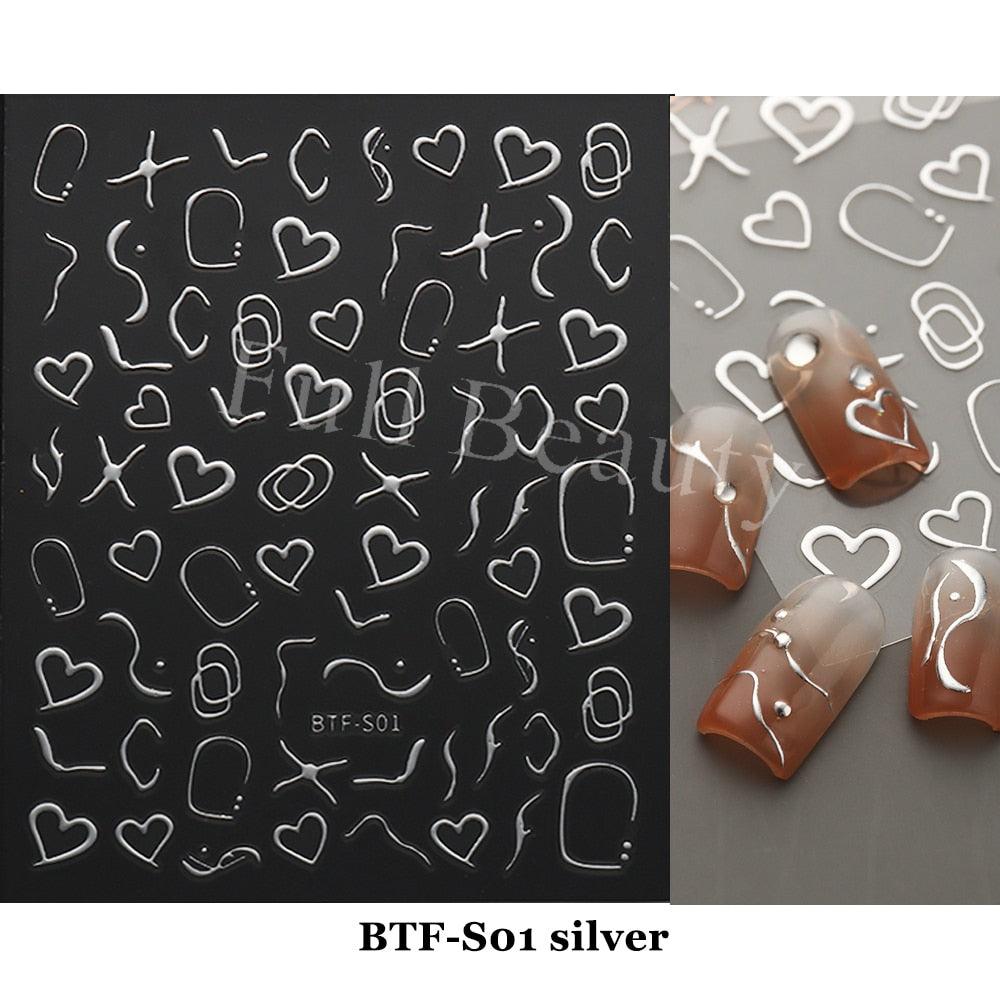 Kawaii Nail Decals - Grlfriend Club