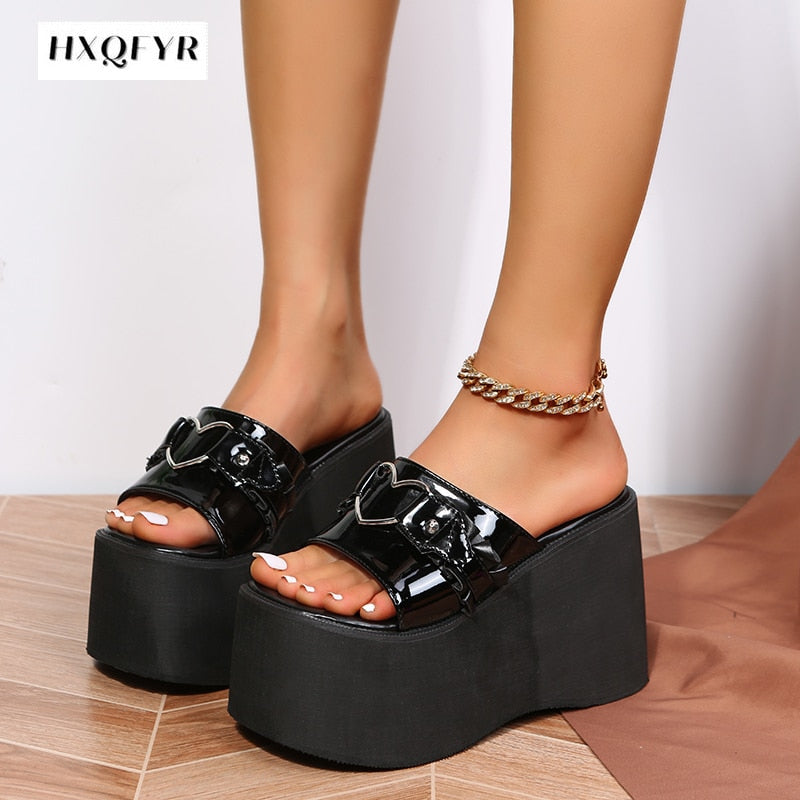 Gothic Platform Sandals - Grlfriend Club