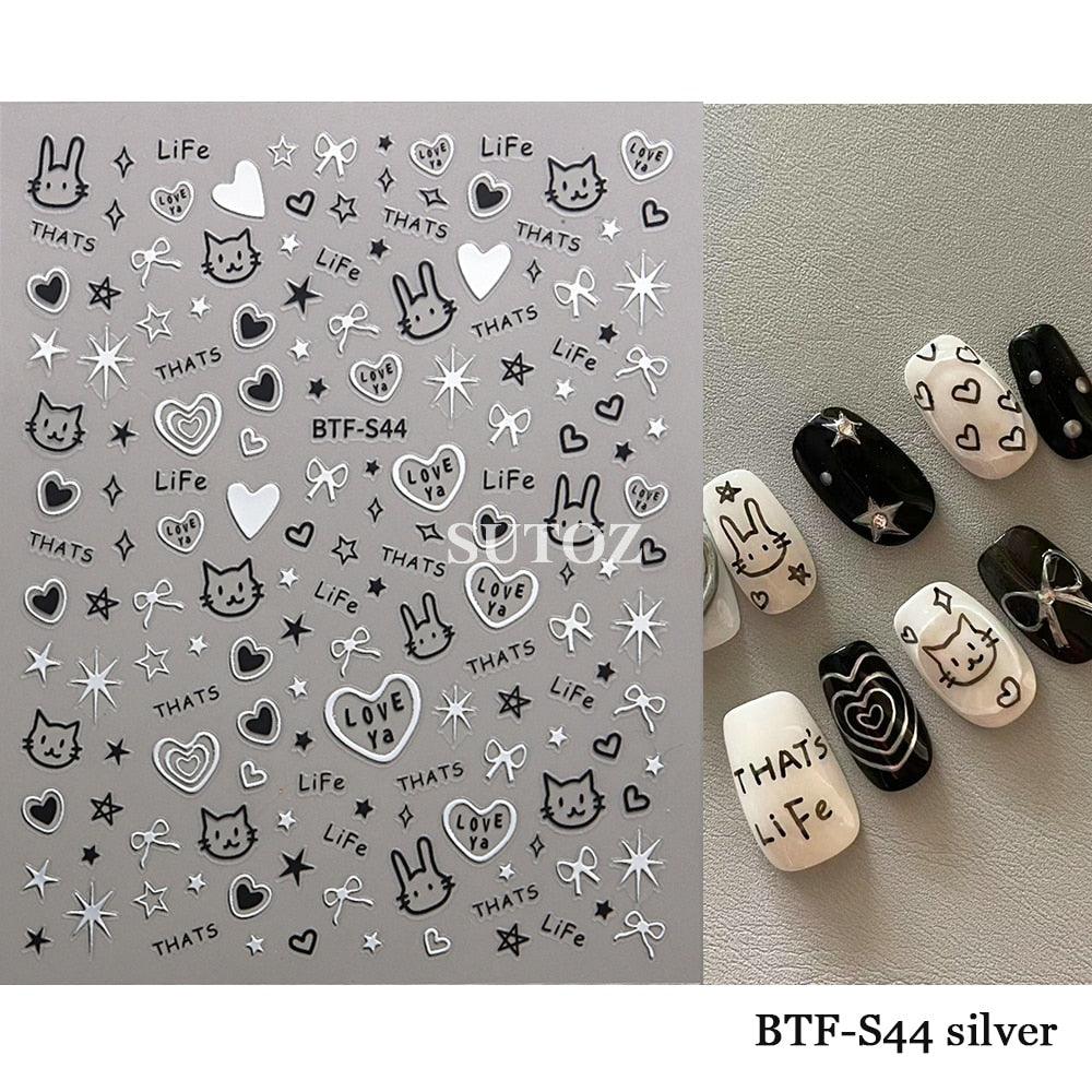 Kawaii Nail Decals - Grlfriend Club