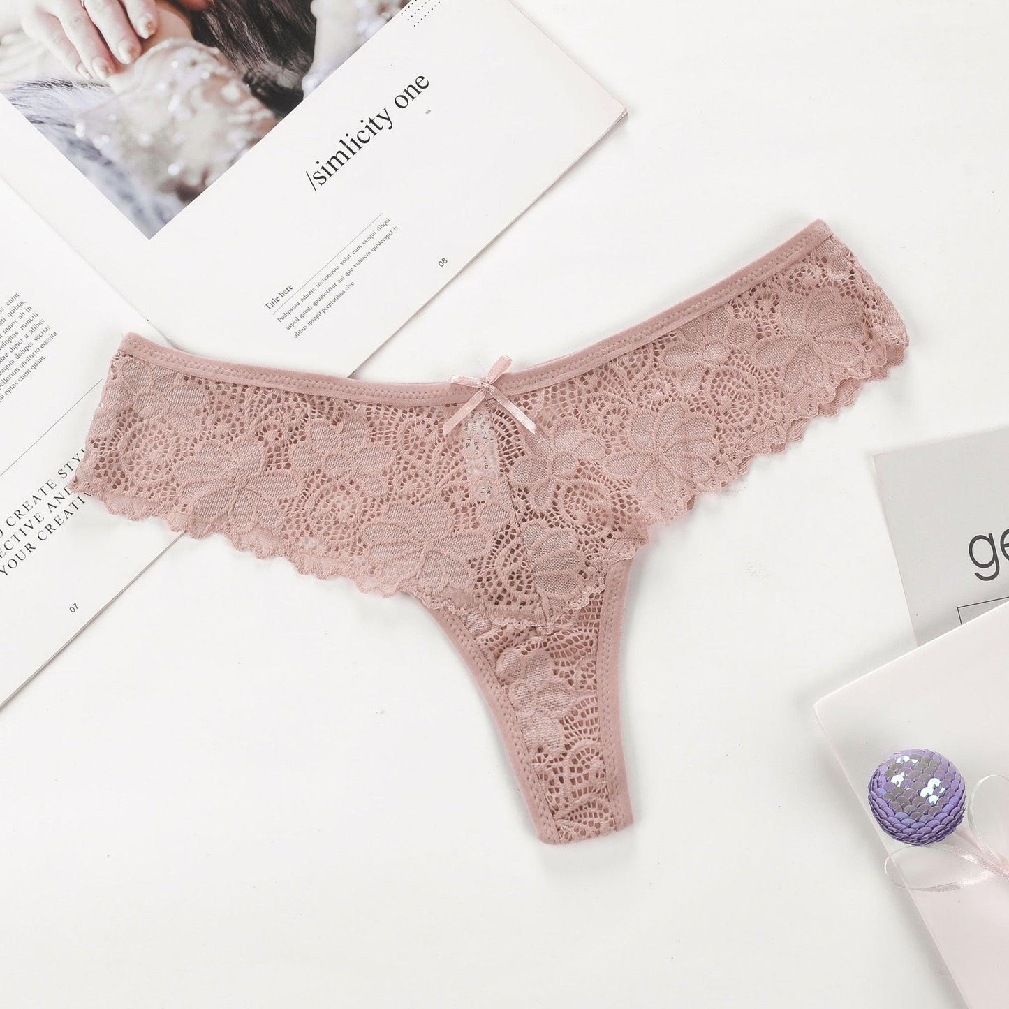 Low-Rise Lace Panties - Grlfriend Club