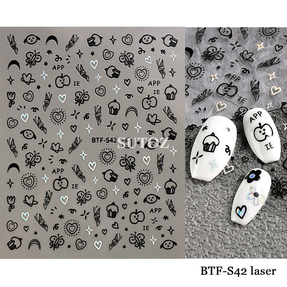 Kawaii Nail Decals