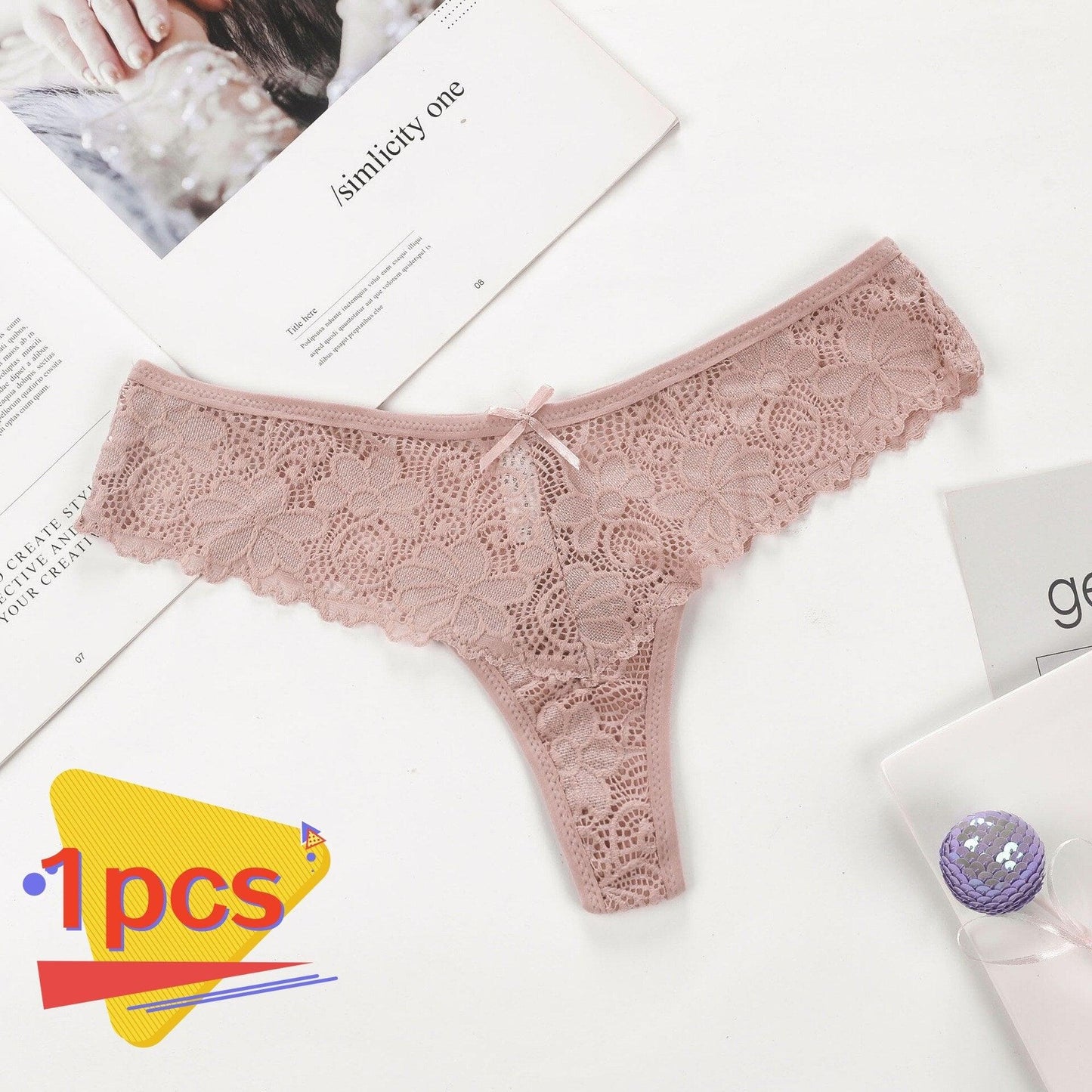 Low-Rise Lace Panties - Grlfriend Club