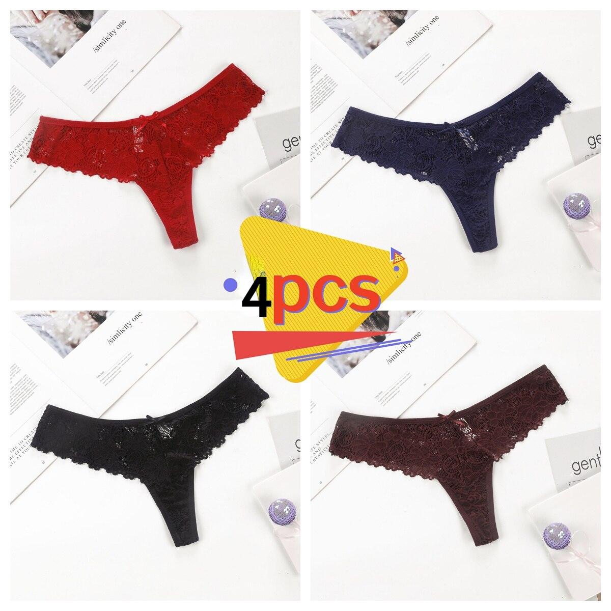 Low-Rise Lace Panties - Grlfriend Club