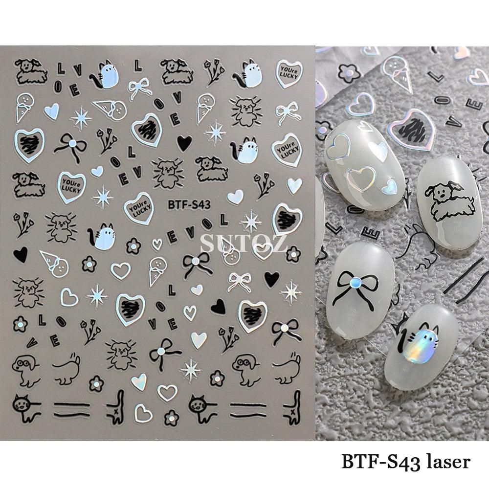 Kawaii Nail Decals - Grlfriend Club