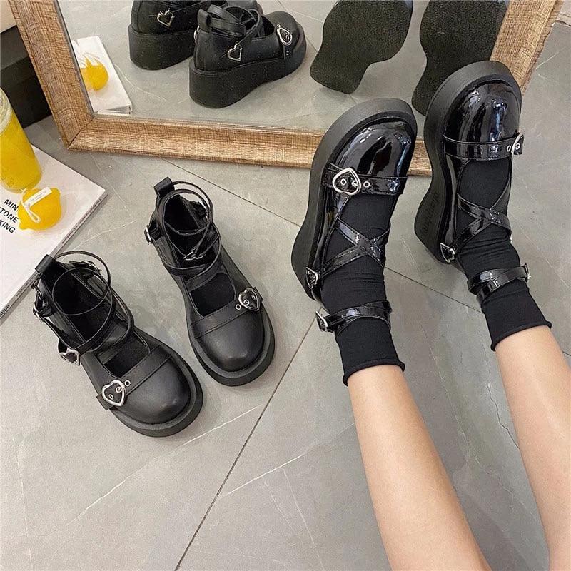 Platform Mary Janes - Grlfriend Club