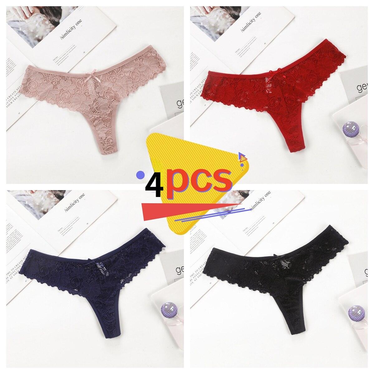 Low-Rise Lace Panties - Grlfriend Club