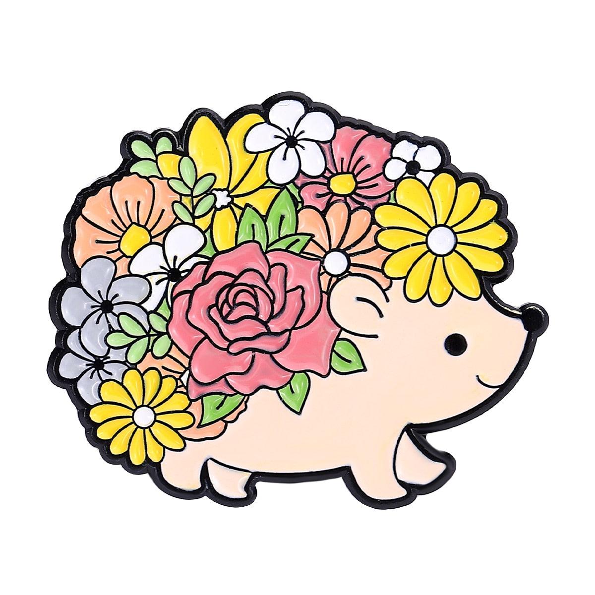 Cute Animal Enamel Pins - Grlfriend Club