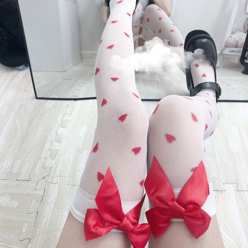 Cute Patterned Gothic Knee Highs - Grlfriend Club