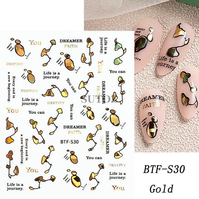 Kawaii Nail Decals - Grlfriend Club