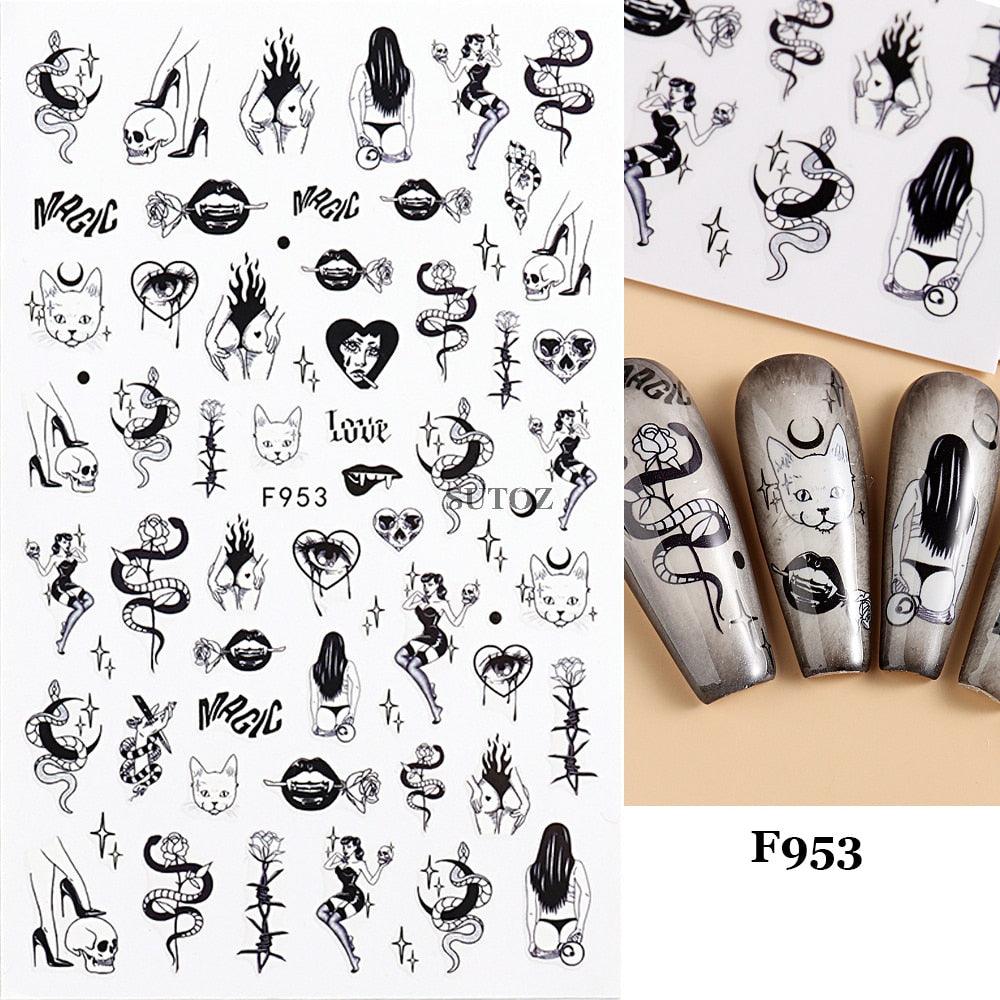 Kawaii Nail Decals - Grlfriend Club