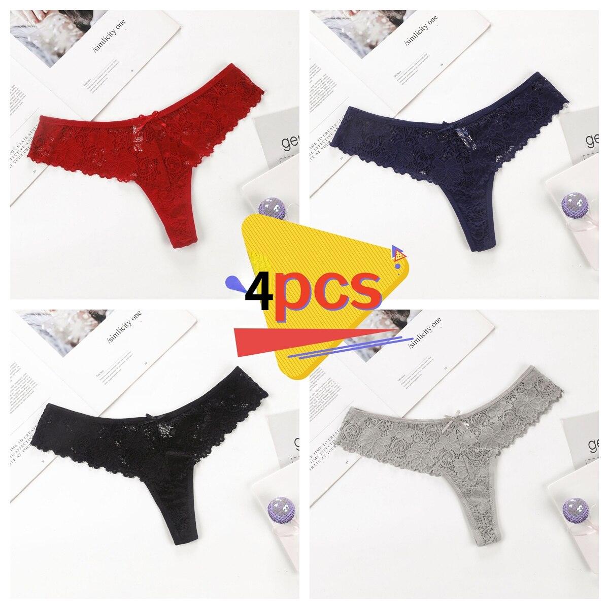 Low-Rise Lace Panties - Grlfriend Club