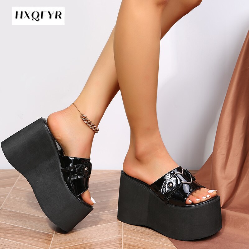 Gothic Platform Sandals - Grlfriend Club