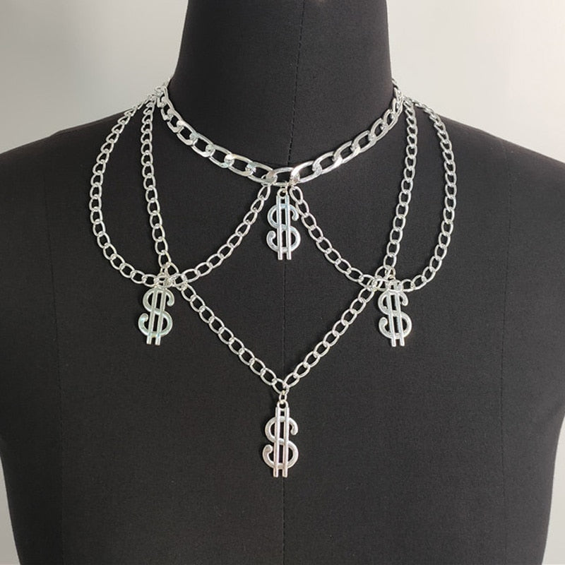 Gothic Cross Choker Set - Grlfriend Club