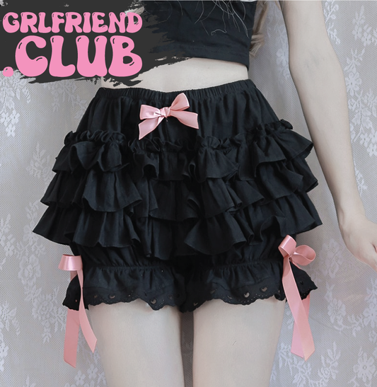 Kawaii Ruffle Shorts - Grlfriend Club