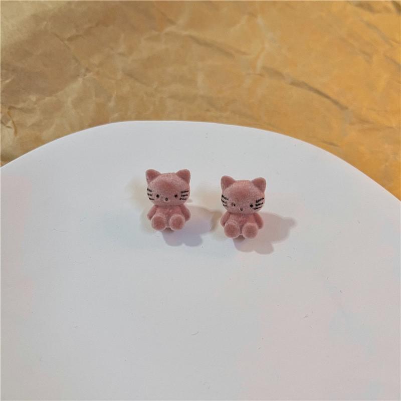 Fuzzy Animal Earrings - Grlfriend Club