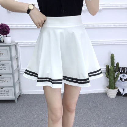 ALSOTO Summer Style Sexy Skirt for Girl Korean Skirts Womens Faldas Anti emptied saia lady Skater pleated mini Skirt tutu - Grlfriend Club