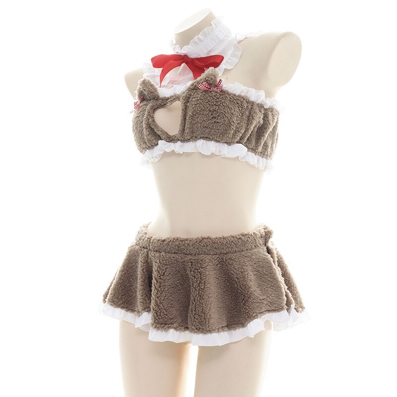 Sweet Bear Lingerie Set UNFINISHED - Grlfriend Club