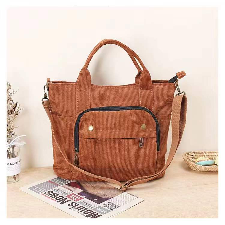 Outside Pocket Tote Bags - Grlfriend Club