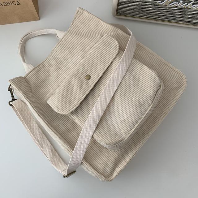 Outside Pocket Tote Bags - Grlfriend Club
