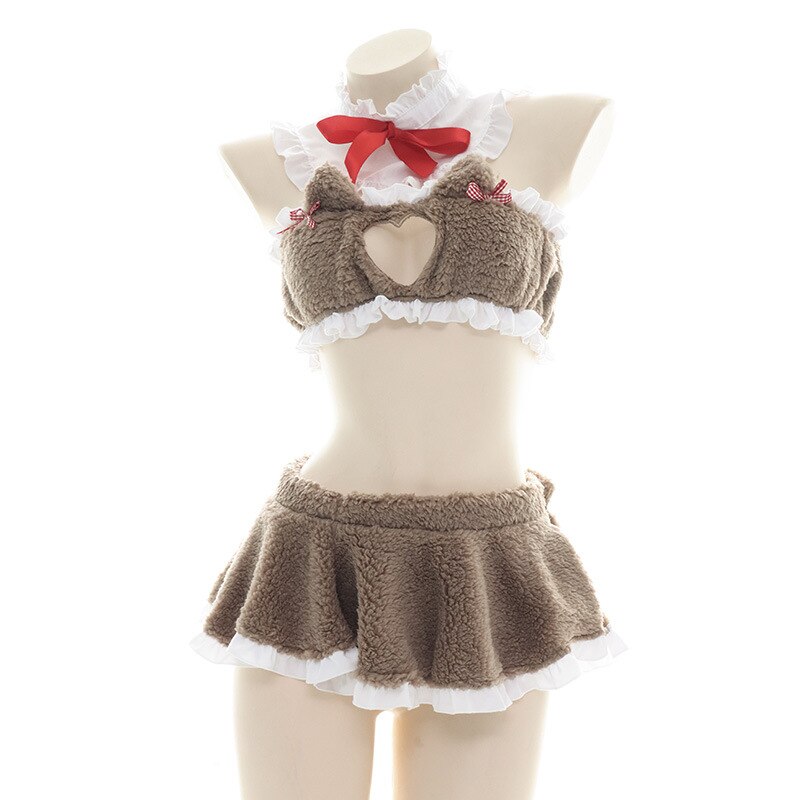 Sweet Bear Lingerie Set UNFINISHED - Grlfriend Club