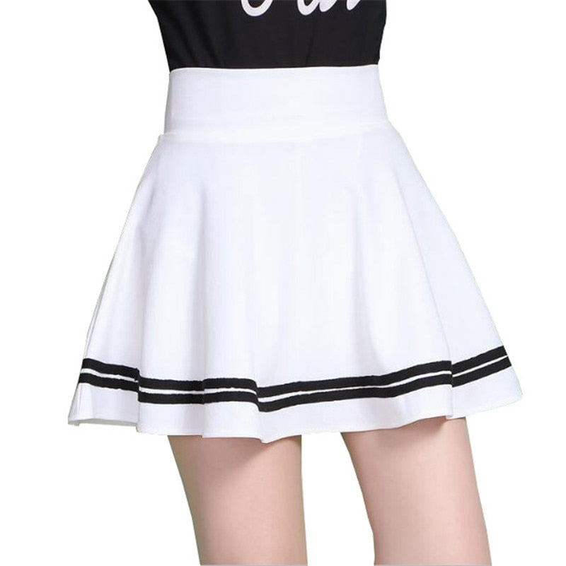 ALSOTO Summer Style Sexy Skirt for Girl Korean Skirts Womens Faldas Anti emptied saia lady Skater pleated mini Skirt tutu - Grlfriend Club